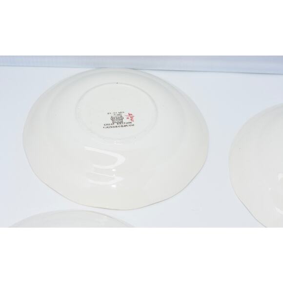 Copeland Spode Gainsborough Marlborough Tea Cup and Saucer Plates - 6pc set - Picture 9 of 15